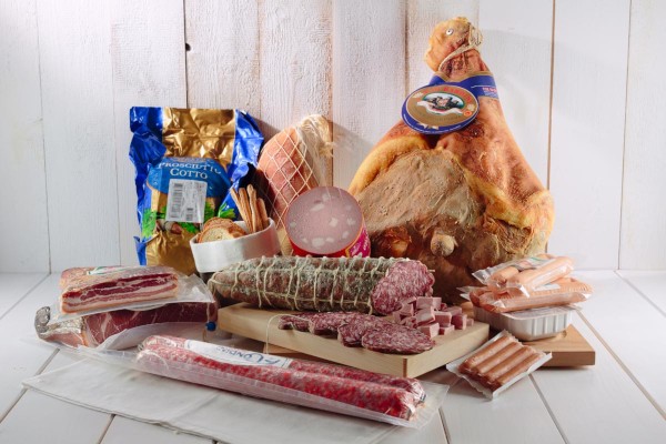 Prosciutti, Salami, Mortadelle