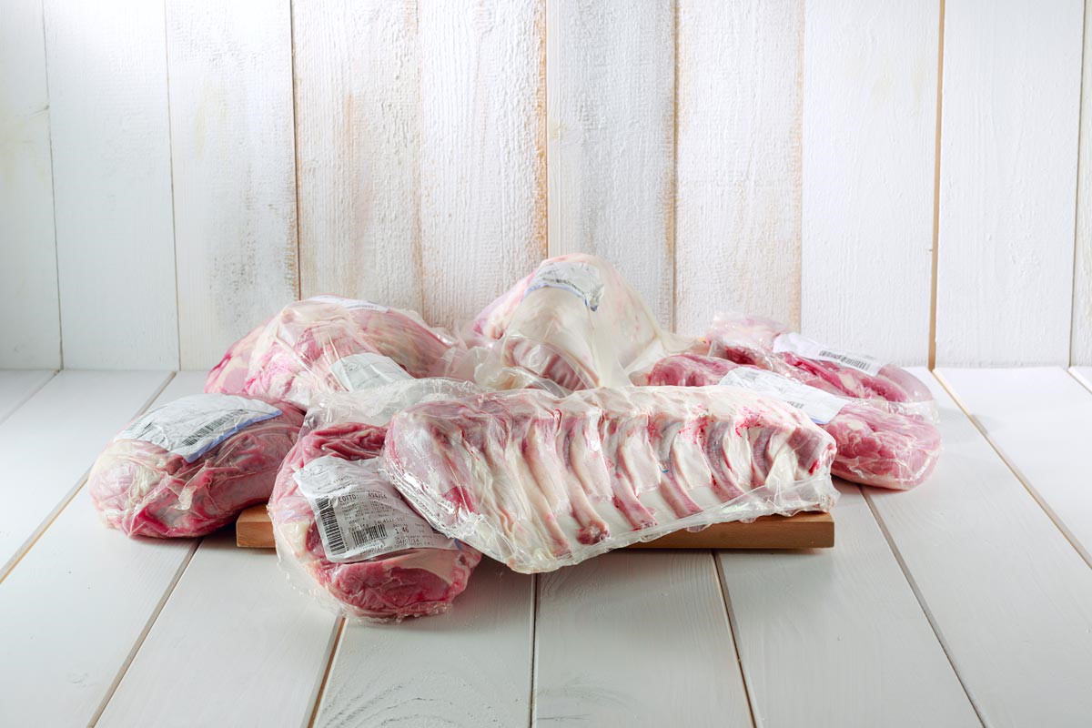 Carne vitello congelata