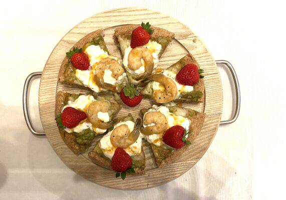 Dalla rubrica "le pizze di Giovanni" la pizza butterfly!