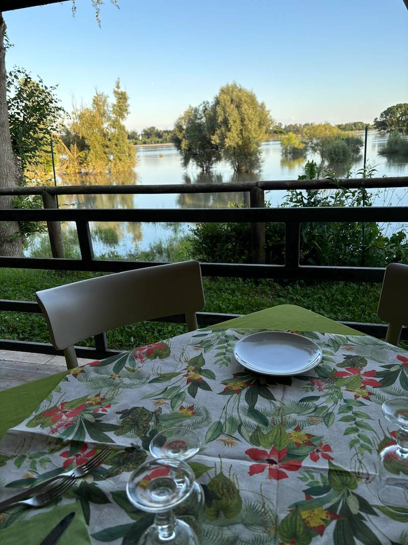 Terrazze sul Po, il ristorante di Cristina e Alessandro