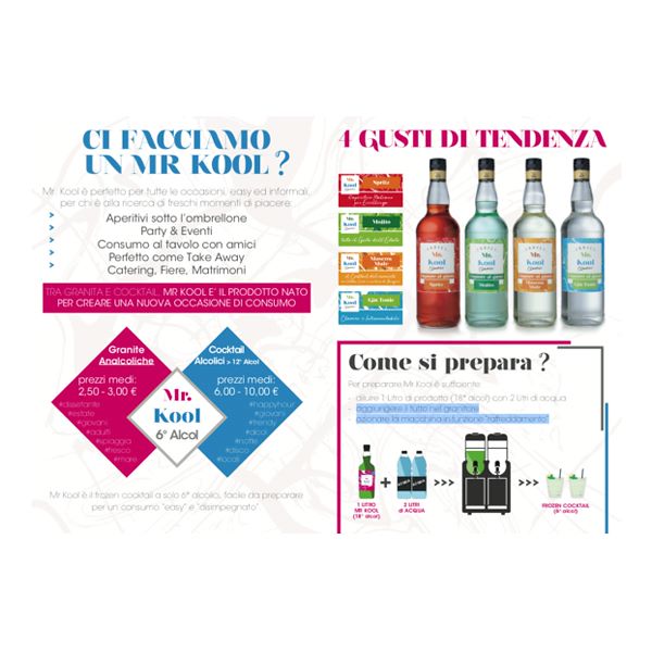 Mr. Cool, il concentrato perfetto per realizzare cocktail di tendenza